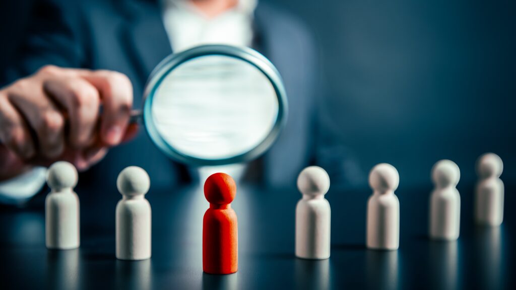 discovering a person with leadership potential